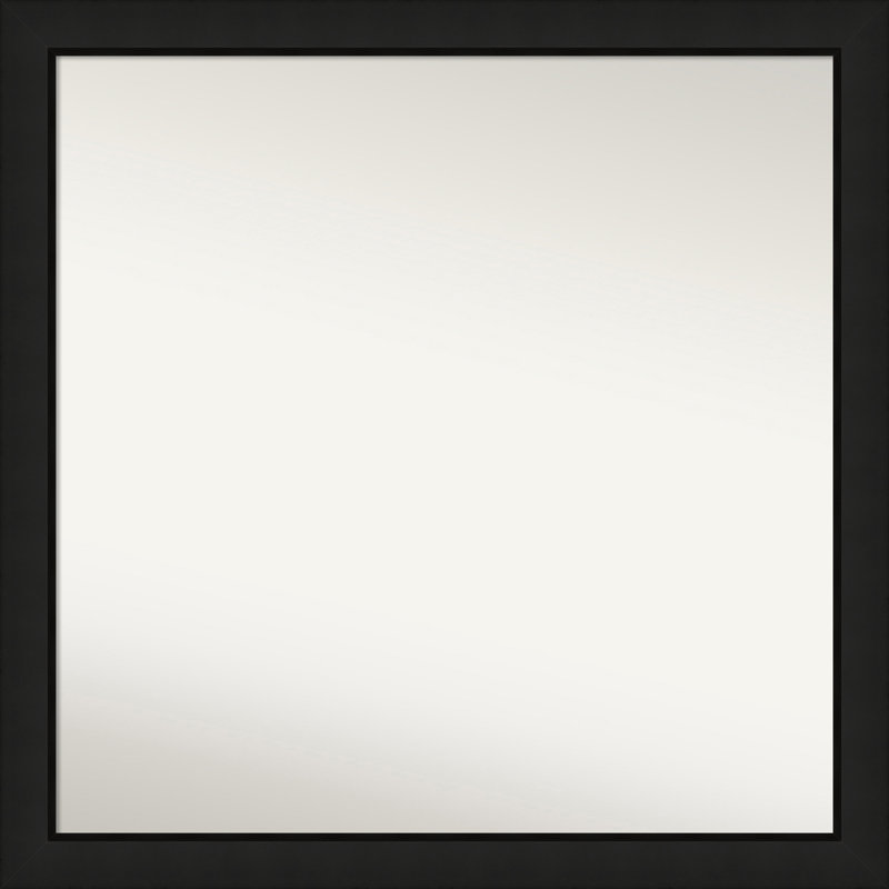 Phil Solid Wood Wall Mirror, Square, 29.25" x 29.25"