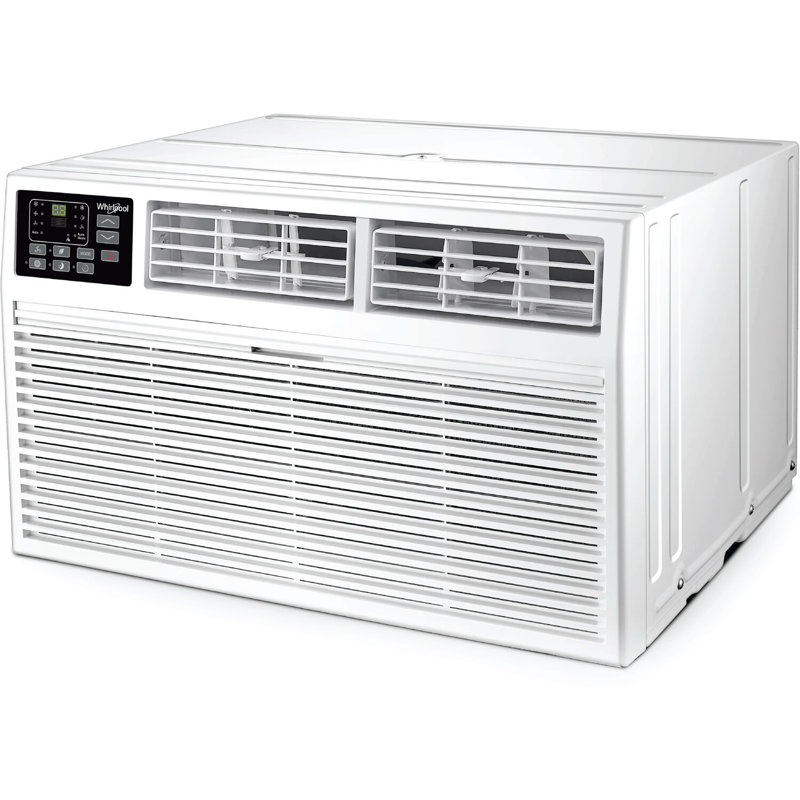 Whirlpool 14,000 BTU 230V Through the Wall Air Conditioner with Supplemental Heat, 14000