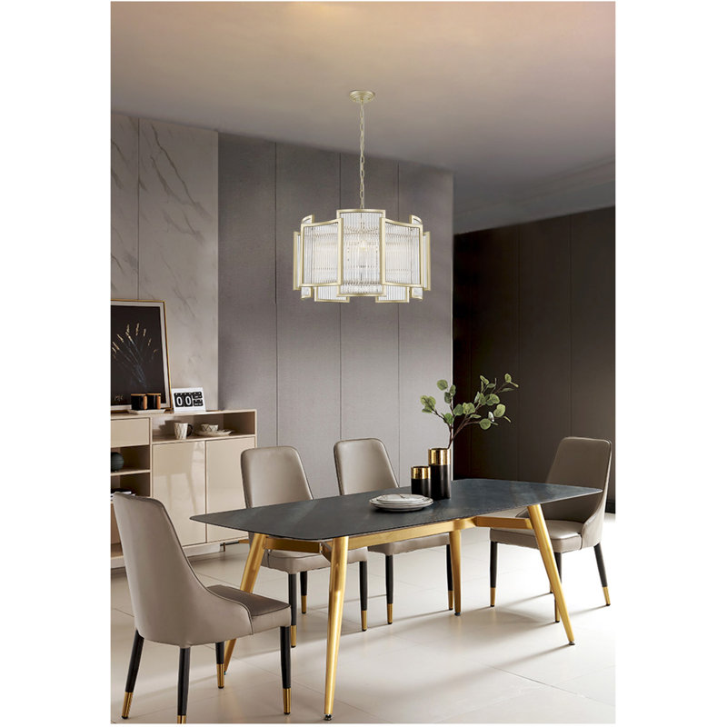 Markiewicz 5 - Light Geometric Pendant, Matt Gold