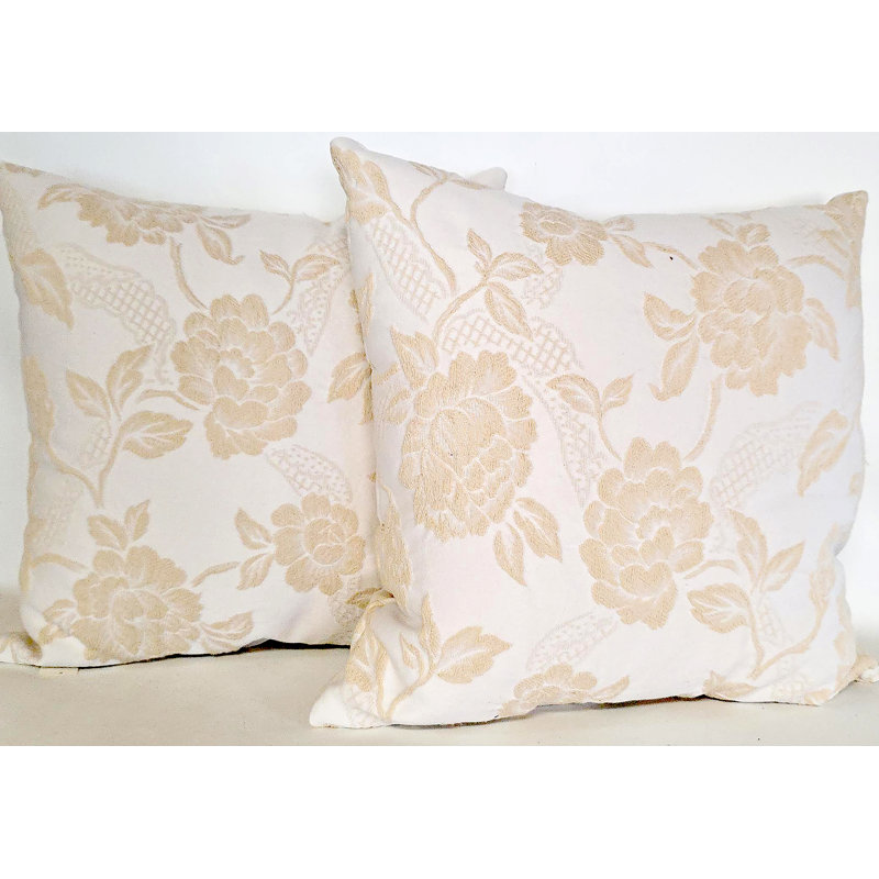 Brocade 2-Set Decorative Pillows
