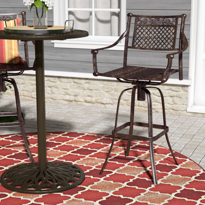 Annabella Metal Outdoor 29.5'' Bar Stool