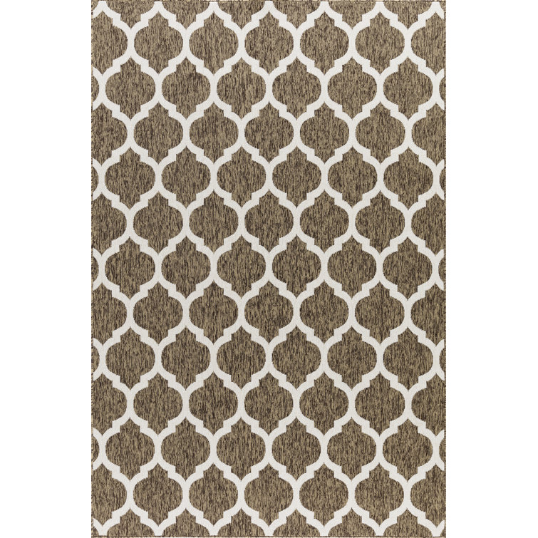 Tapis brun Aliveya