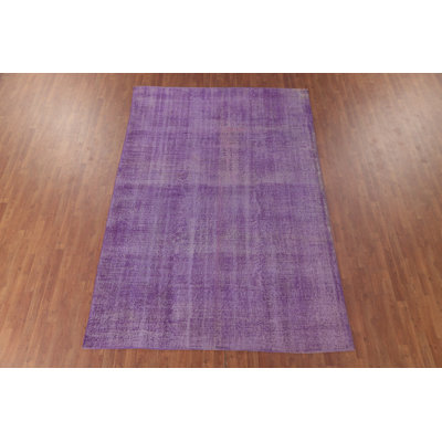 Tapis turc anatolien sur-teint 7 x 10 po