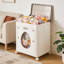 Plastic Rolling Decorative Basket-1002085889