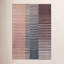 Artisan Hand Woven Wool Striped Area Rug-63001223