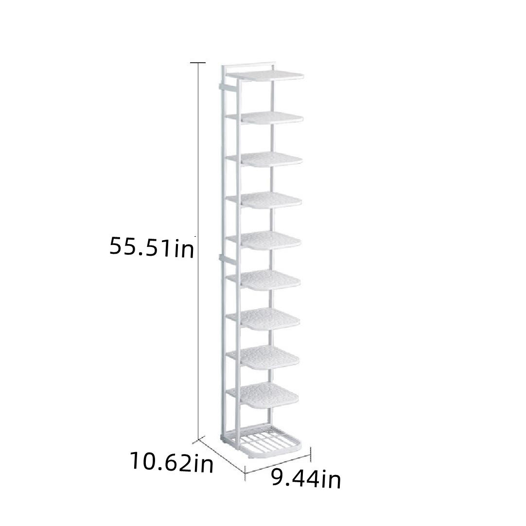 Rebrilliant 10 Tier Shoe Rack & Reviews