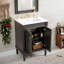 Meuble-lavabo élégant 24 "avec lavabo suspendu