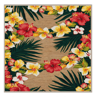  Tapis hawaïen lavable hawaïen
