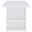 Bureau d'écriture blanc à 4 tablettes