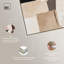 Impression sur toile Plaster Collage II par Art Remedy, cadre argenté, 20 x 30-60910885-60910907