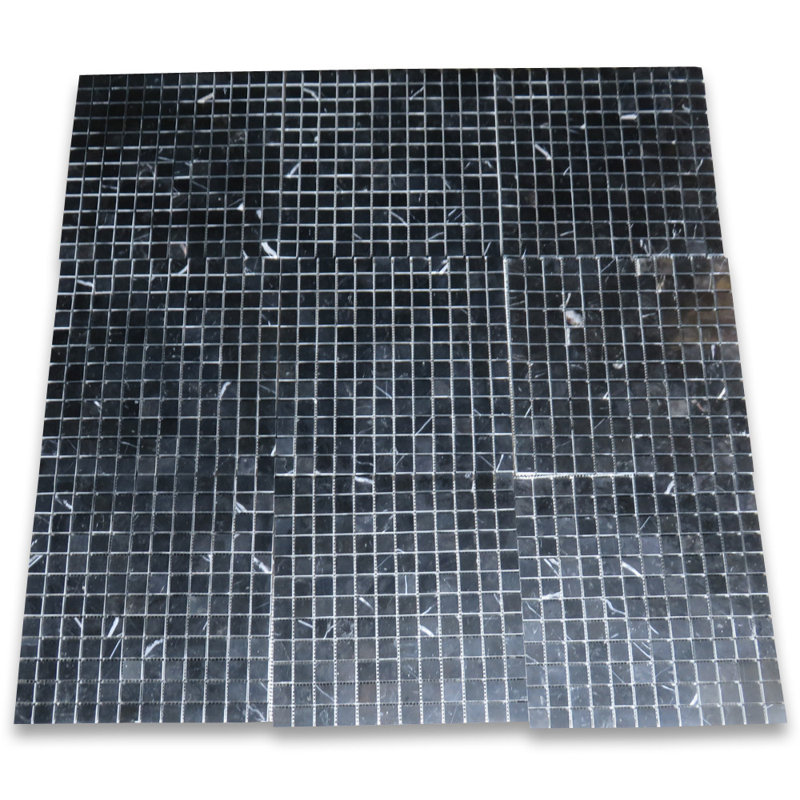 12" x 12" Marble Grid Mosaic Wall & Floor Tile