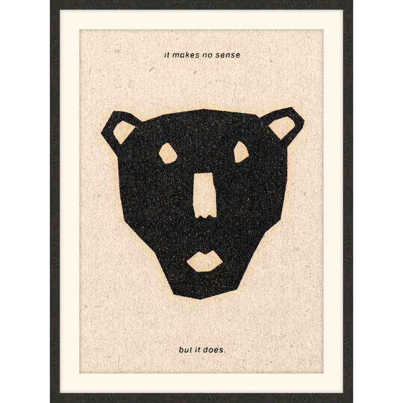 Makes No Sense 1 Print, 26" H x 20" W