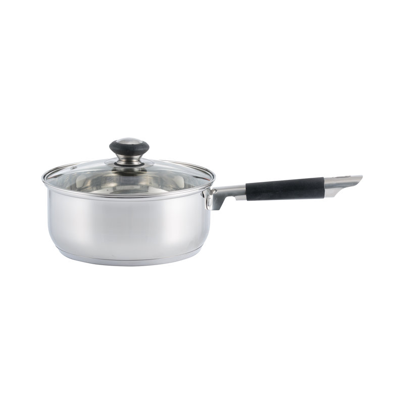 Everyday Stainless Steel Saucepan with Lid, 20 cm