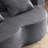Chenille Futon Sofa Couch-1290841178