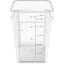 Contenant alimentaire en polycarbonate 22 pte carrés-87118266