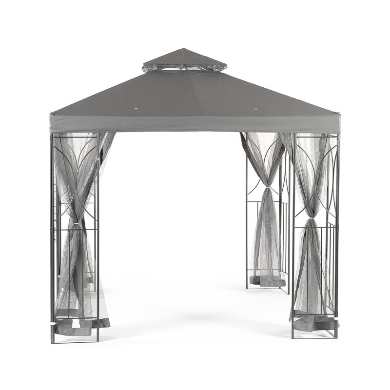 Carone 2.5m x 2.5m Gazebo, Grey