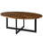 Oval Coffee Table with Open Shelf-606600877