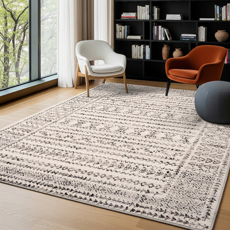 Oriental Area Rug, Rectangle 140 x 200cm