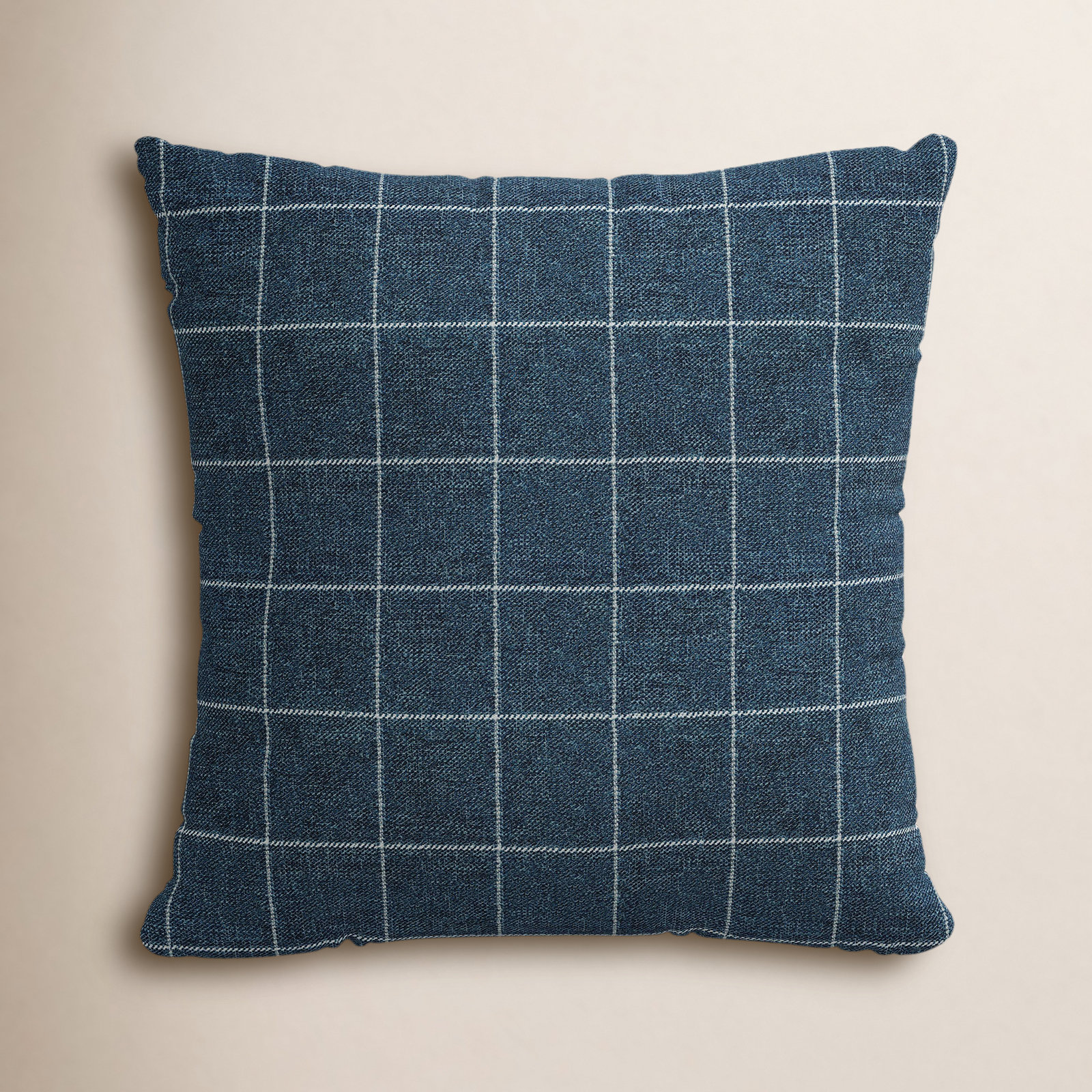 Iver Cotton Throw Square Pillow Cover, 18" x 18", Pillow Cover Only - No Insert