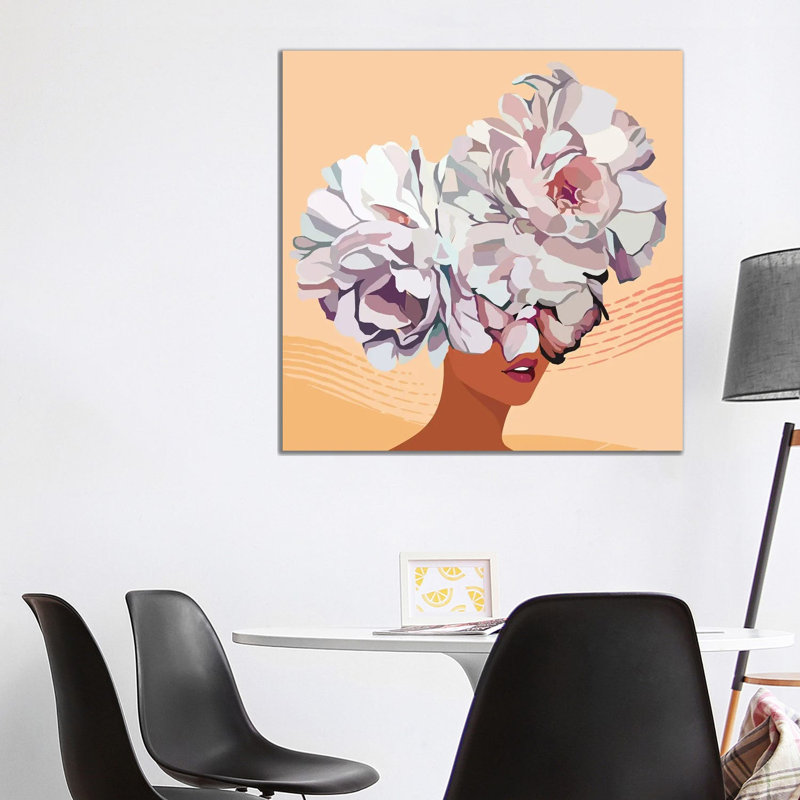No Flower Boy by Domonique Brown - Wrapped Canvas Print, 93.98 cm H x 93.98 cm W x 3.175 cm D