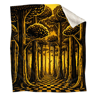 Couvertures Pixel Art Forest