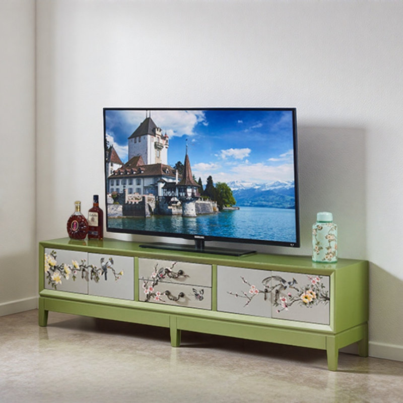 Creative Green TV Stand