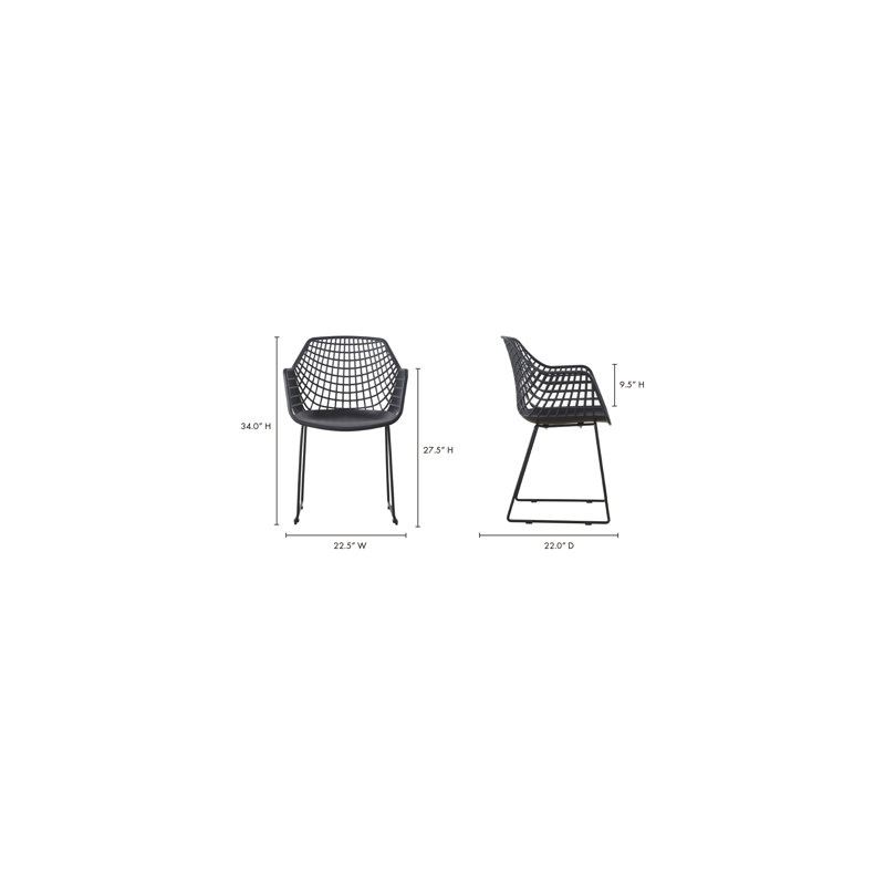 Patio Dining, Black