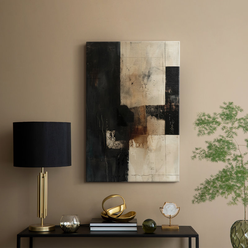 ABSTRACT Series CCCLXII -Custom Wrapped Gallery Cavas, H 60 po x l 40 po