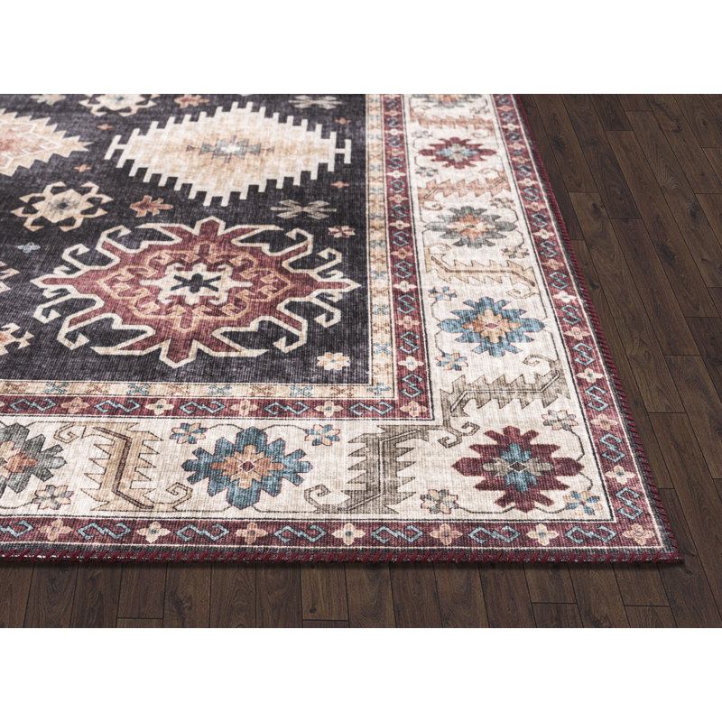 Oriental Indoor Rug, Rectangle 7'9" x 10'2"