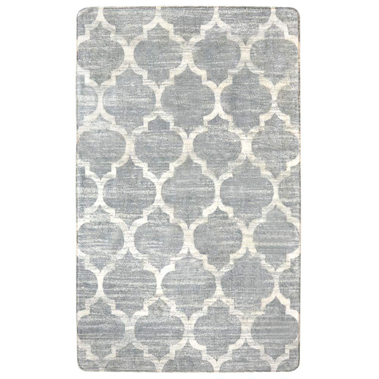Tawann Classic Moroccan Machine Washable Area Rugs with Non-Slip Backing Perfect for Living Room, Dining Room, Bedroom Decor