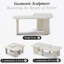 Table basse en L, table basse, table d'appoint pour salon-1175294115