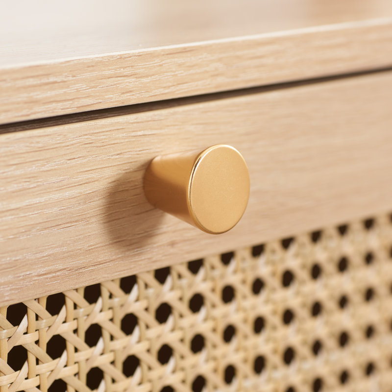 Noemi 120cm W 7 - Drawer Chest of Drawers, Oak