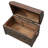 Handmade Wooden Decorative Trunk