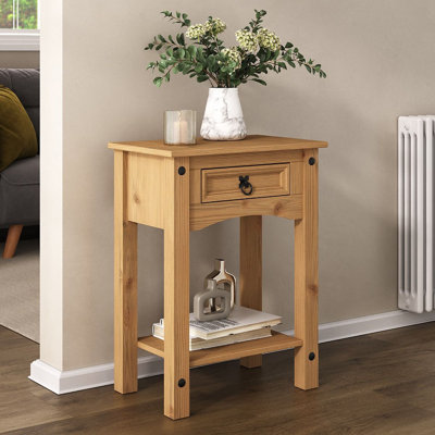 Achiles 54.4Cm Solid Wood Console Table