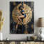 «Long Legs And Pole Dancing» - Décoration murale femme à rayures-1915745144-1915745155