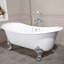 Baignoire de trempage sur pattes 72 po x 30 po Aqua Eden-40026725