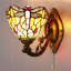Applique murale en bronze à 1 lumière Halli-1826442068