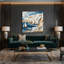 Art nautique sur toile beige-2036103498