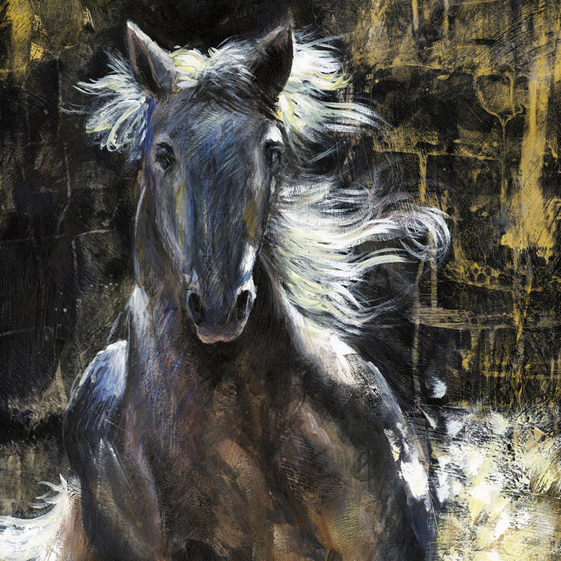 Alain Bonnec - Wrapped Canvas Painting, 122cm x 122cm x 3.81cm