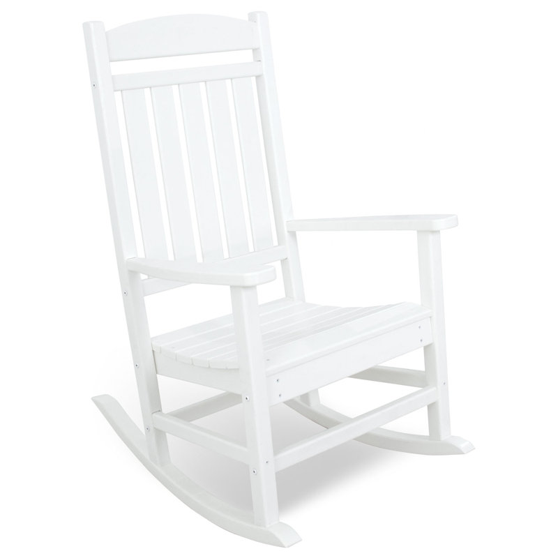 POLYWOOD Classics Rocker, White