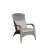 Patio Chair With Cushions( Grey Cushion), Chair-623564190-623564176