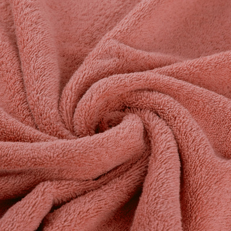 Serviettes en coton Hammel Amadeus - à séchage rapide, absorbantes et luxueusement douces, ensemble de 6, Rose