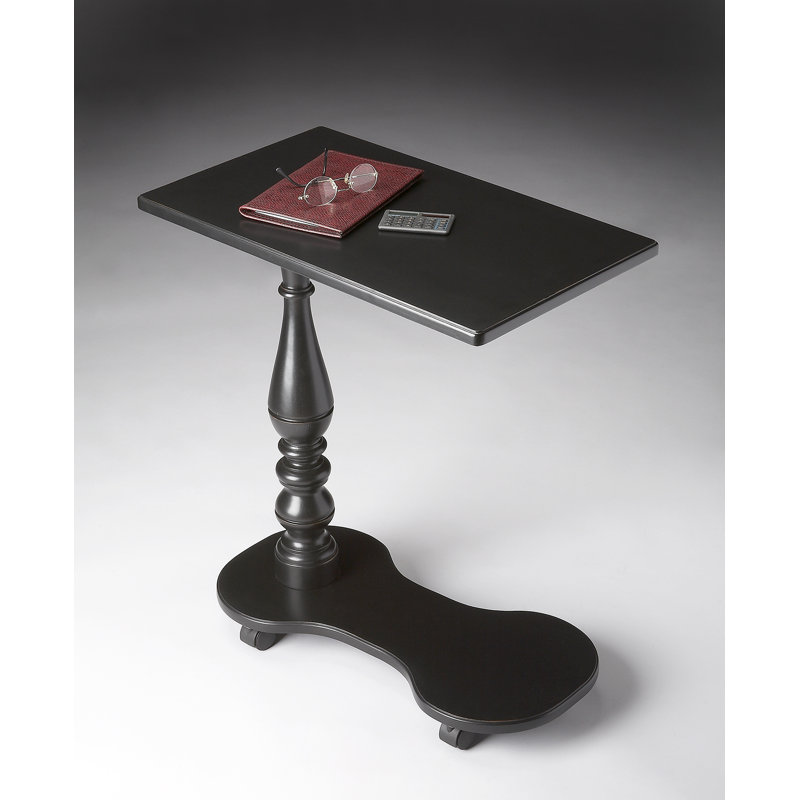 Mabry Mobile Tray Table, Black liquorice