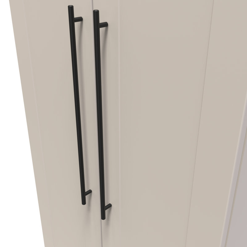 Fully Assembled 4 Door Wardrobe, Kashmir Matt