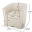 Fauteuil pivotant Cozy