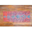 Tapis de couloir antique en laine Corail
