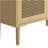 4-Doors Rattan Mesh Storage Cabinet-895900311