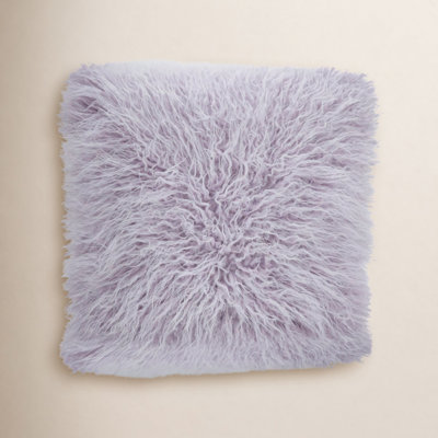 Faux Mongolian Collection Throw Pillow
