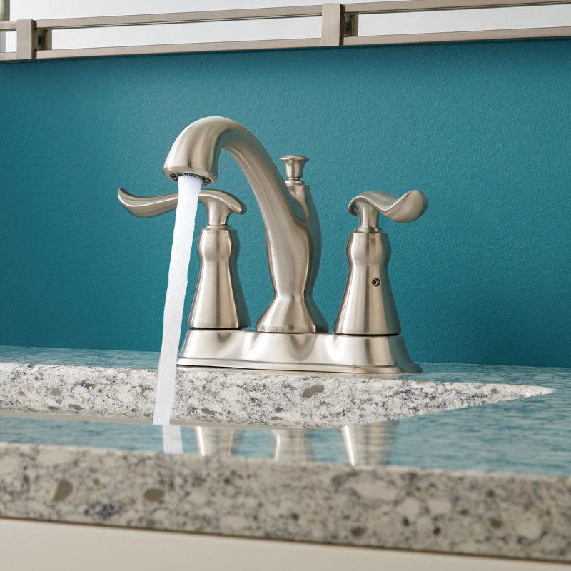 Robinet de salle de bain Linden, Acier inoxydable Brilliance