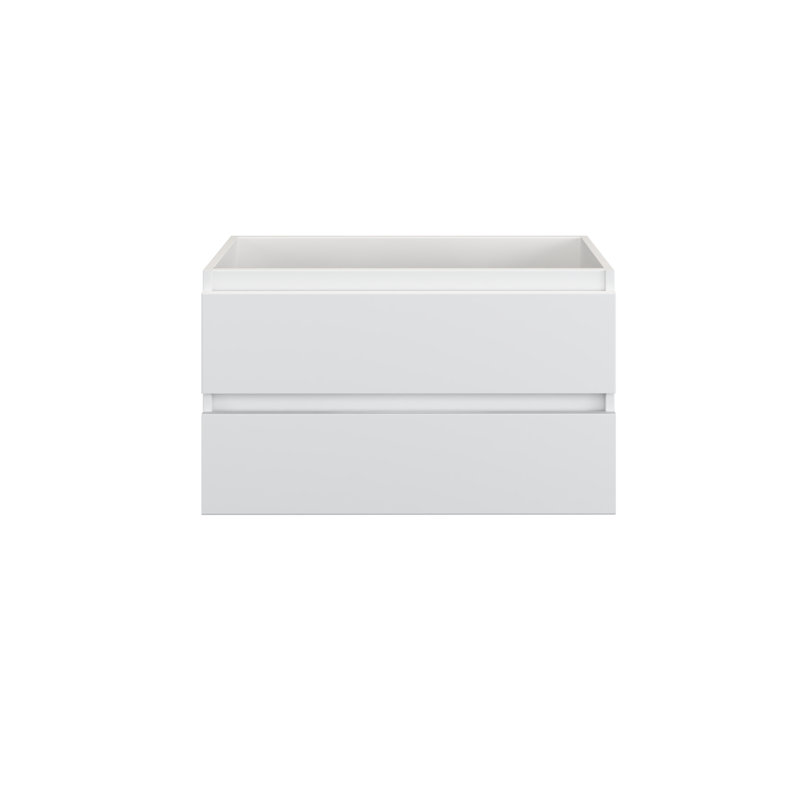 Salt 35.25'' Single Bathroom Vanity Base Only, White